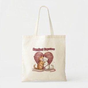 Purrfect Together Tote Bag