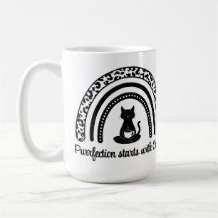 Purrfection starts with Coffee Mug