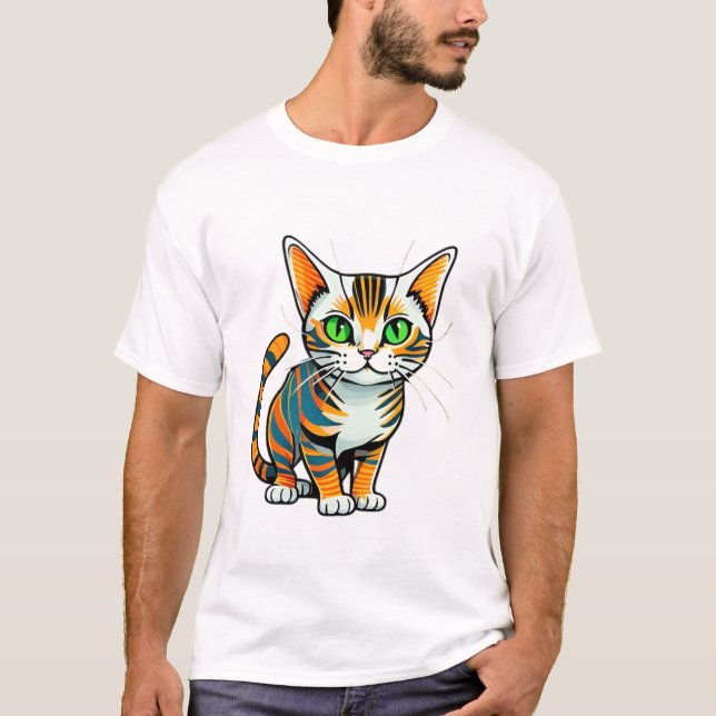 Purrfectly Mischievous T-Shirt (Front)