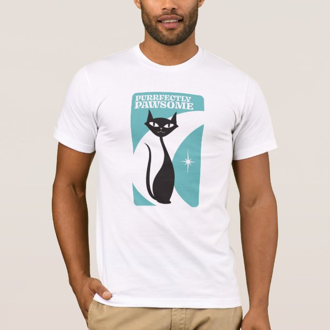 Purrfectly Pawsome T-Shirt (Front)