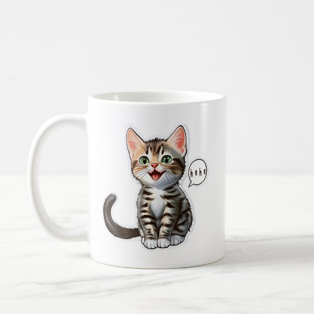 Purrfectly Playful Mug (Left)