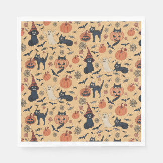 Purrfectly Spooky Napkin