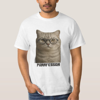 Purrfessor T-Shirt