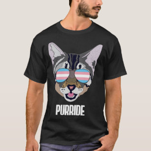 Purride  Cat Trans Pride T-Shirt