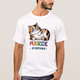 Purride - Cool Cat Pride LGBTQ T-Shirt