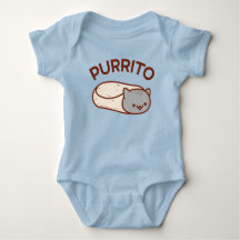 PURRITO - The Cat Burrito Baby Bodysuit