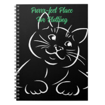 Purrr-fect Place To Plot Writer's 