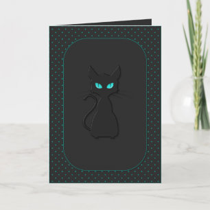 Purrrfect Halloween Kitty Card