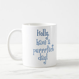Purrrfect Holly Day Mug