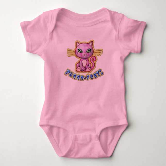 Purrrfect Infant Creeper (Front)