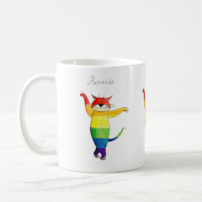 Purrride Coffee Mug (Left)