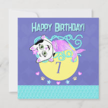 Purrrmaid Invitation