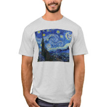 Purry Night Shirt, Based On  Starry Night T-Shirt