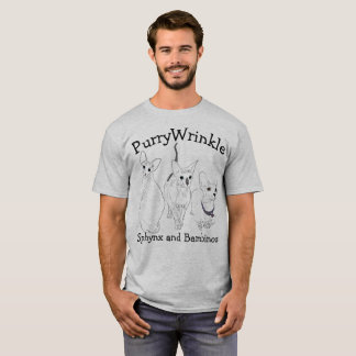 PurryWrinkle Sphynx and Bambino kitties T-Shirt