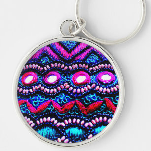 Purse Embroidery from India Keychain
