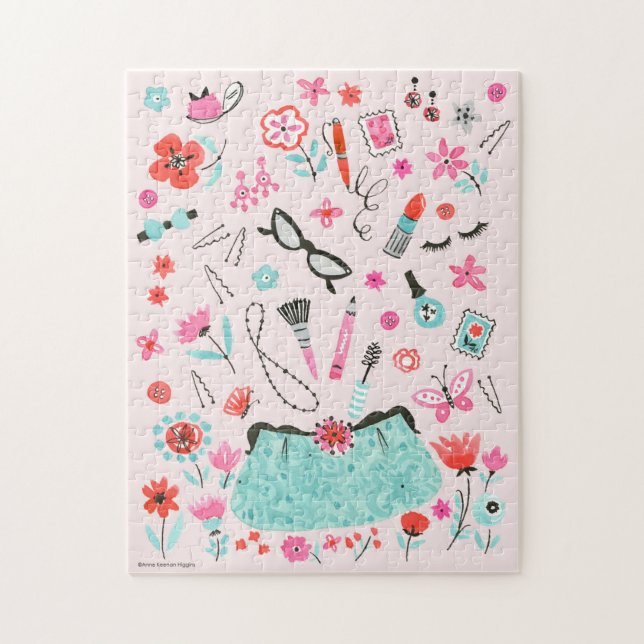 Purse Puzzle by ©Anne Keenan Higgins (Vertical)