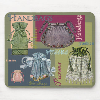Purses, Handbags, and Fashion Mouse Pad