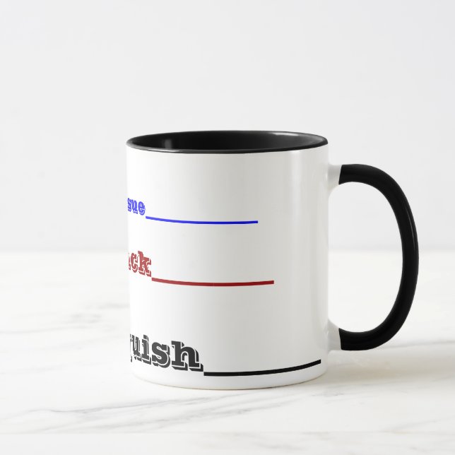Pursue, Attack, Vanquish Mug (Right)