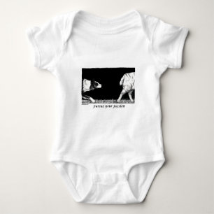 Pursue your passion Border Collie Baby Bodysuit