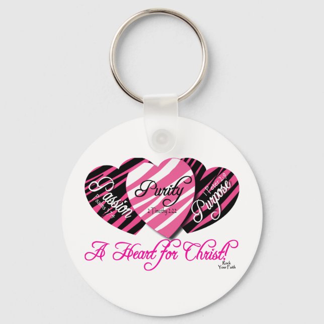 Pursuing Purity Keychain (Front)