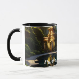 Purvi's Morning Tea Personalized Customizable Mug