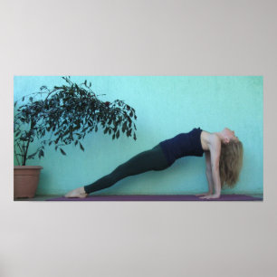 Purvottanasana Poster