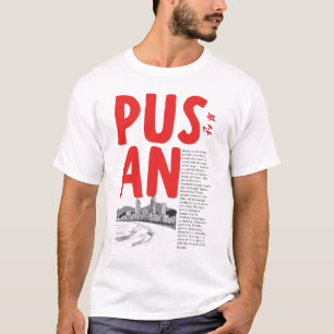 Pusan South Korea Cityscape T-Shirt