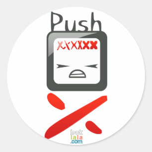 Push A'dam sticker
