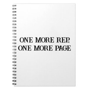 Push Harder - Motivational Gym & Grind Carnet