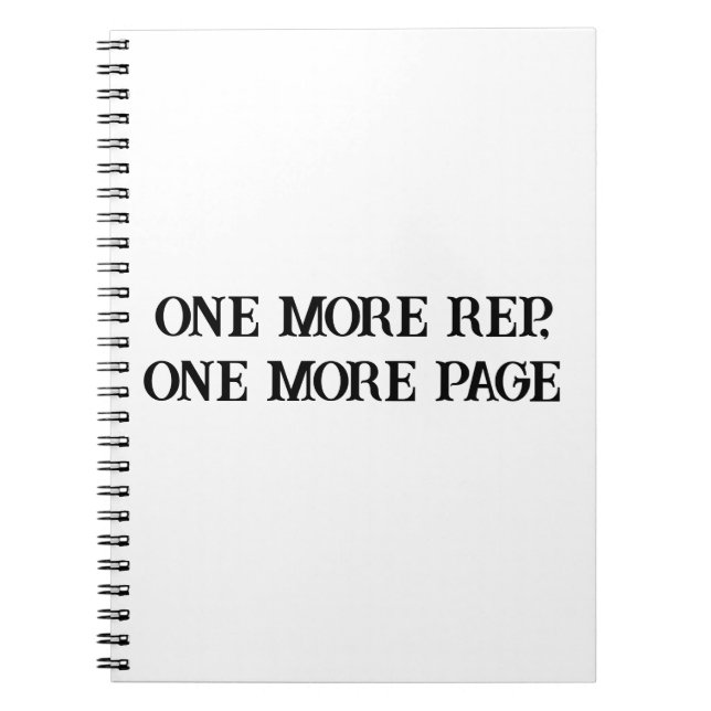 Push Harder – Motivational Gym & Grind Notebook (Front)