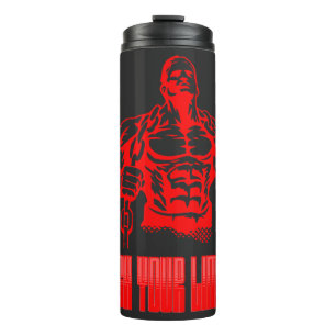 Push Your Limits - Bodybuilding and Determination  Thermal Tumbler