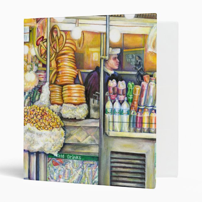 Pushcart Paradise Binder (Front/Inside)