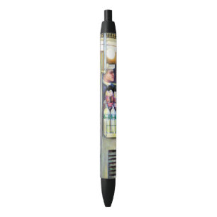 Pushcart Paradise Black Ink Pen