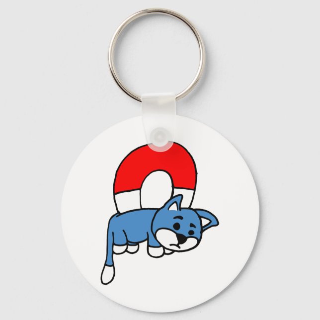 Pussy Magnet Keychain (Front)