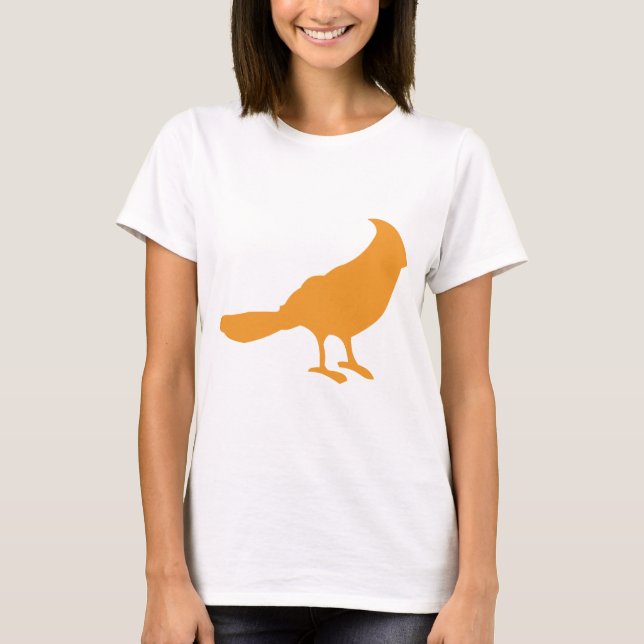 Put A Bird On It (Orange) T-Shirt (Front)