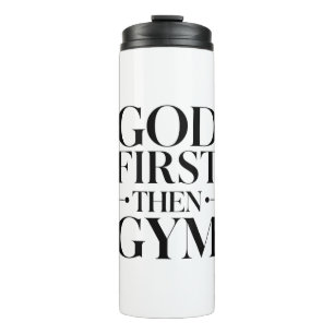 Put God first and everything else falls into place Thermal Tumbler