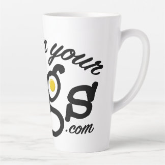 Put it in Your Eggs Latte Mug 17 oz.