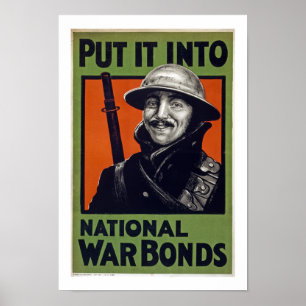 Put It Into National War Bonds (canvas) Poster
