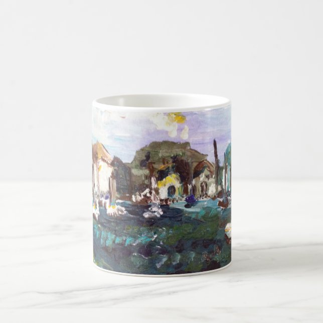 Put-n-Bay Lake Erie Island Painting #2 Coffee Mug (Center)