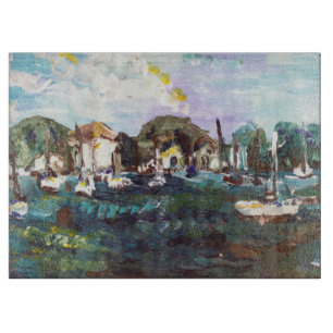 Put-n-Bay Lake Erie Island Painting #2 Cutting Board