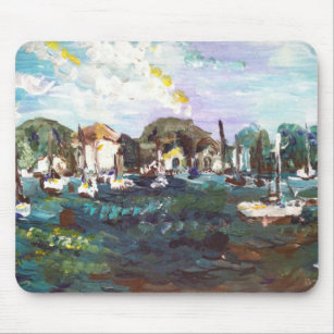 Put-n-Bay Lake Erie Island Painting #2 Mouse Pad