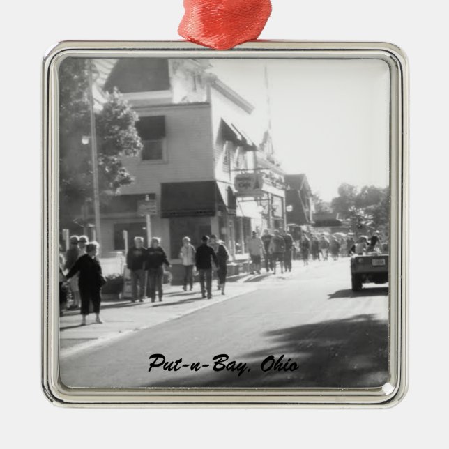 Put-n-Bay, Ohio Photo Christmas ornament (Front)