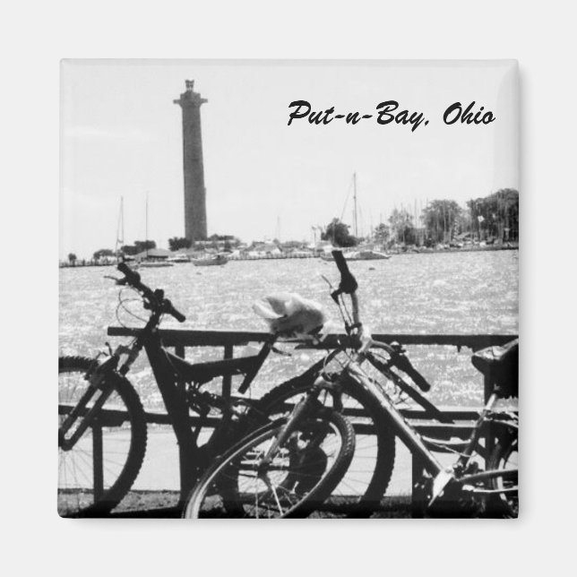 Put-n-Bay Perry Monument photo magnet (Front)