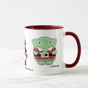 put on your red suit! mug