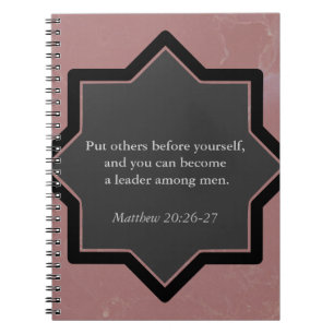 Put Others Before Yourself Business Notebook. Notebook