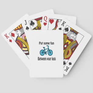 Put Some Fun Between Your Legs Playing Cards