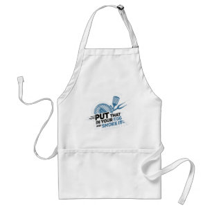 Put That in Your Egg BBQ Gag Standard Apron