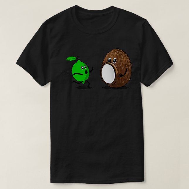 Put The Lime In The Coconut Funny Running Lime Gra T-Shirt (Design Front)