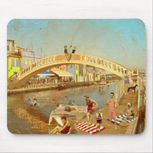 Put two Carcavelos. Aveiro (Portugal) Mouse Pad