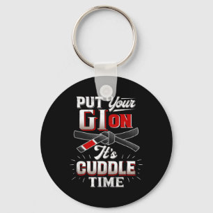 Put Your Gi On Martial Arts Life Karate Judo Jujit Keychain